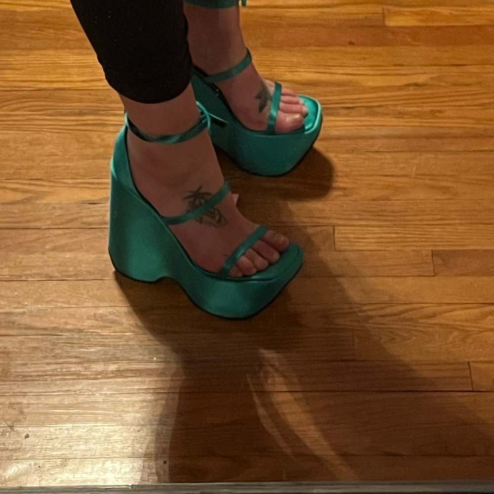 Versace tri-platform Sandals